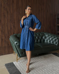 DENIM SHIRT DRESS