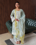PASTEL KURTA SET WITH DUPATTA