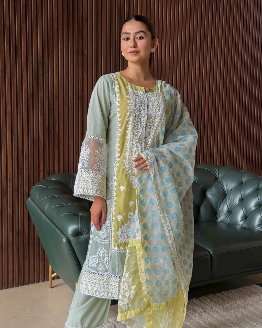 PASTEL KURTA SET WITH DUPATTA
