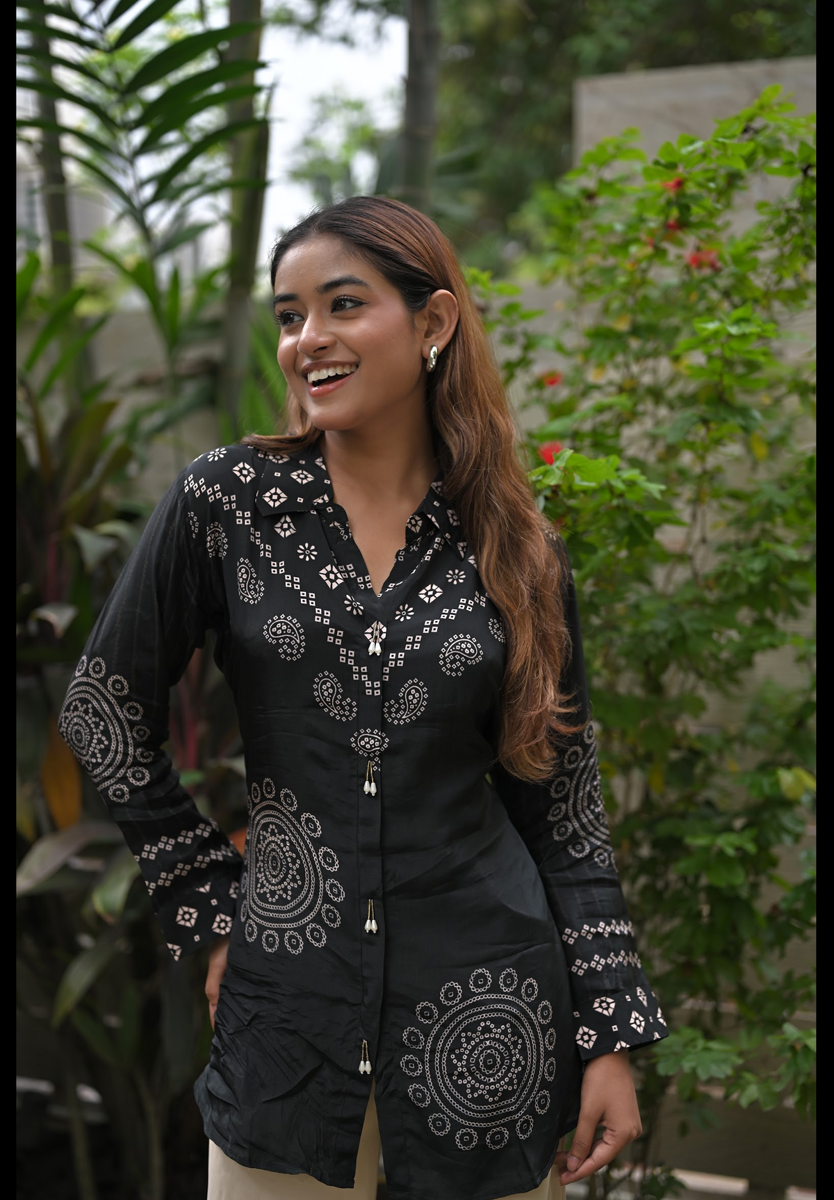ROYAL BANDHANI SHIRT