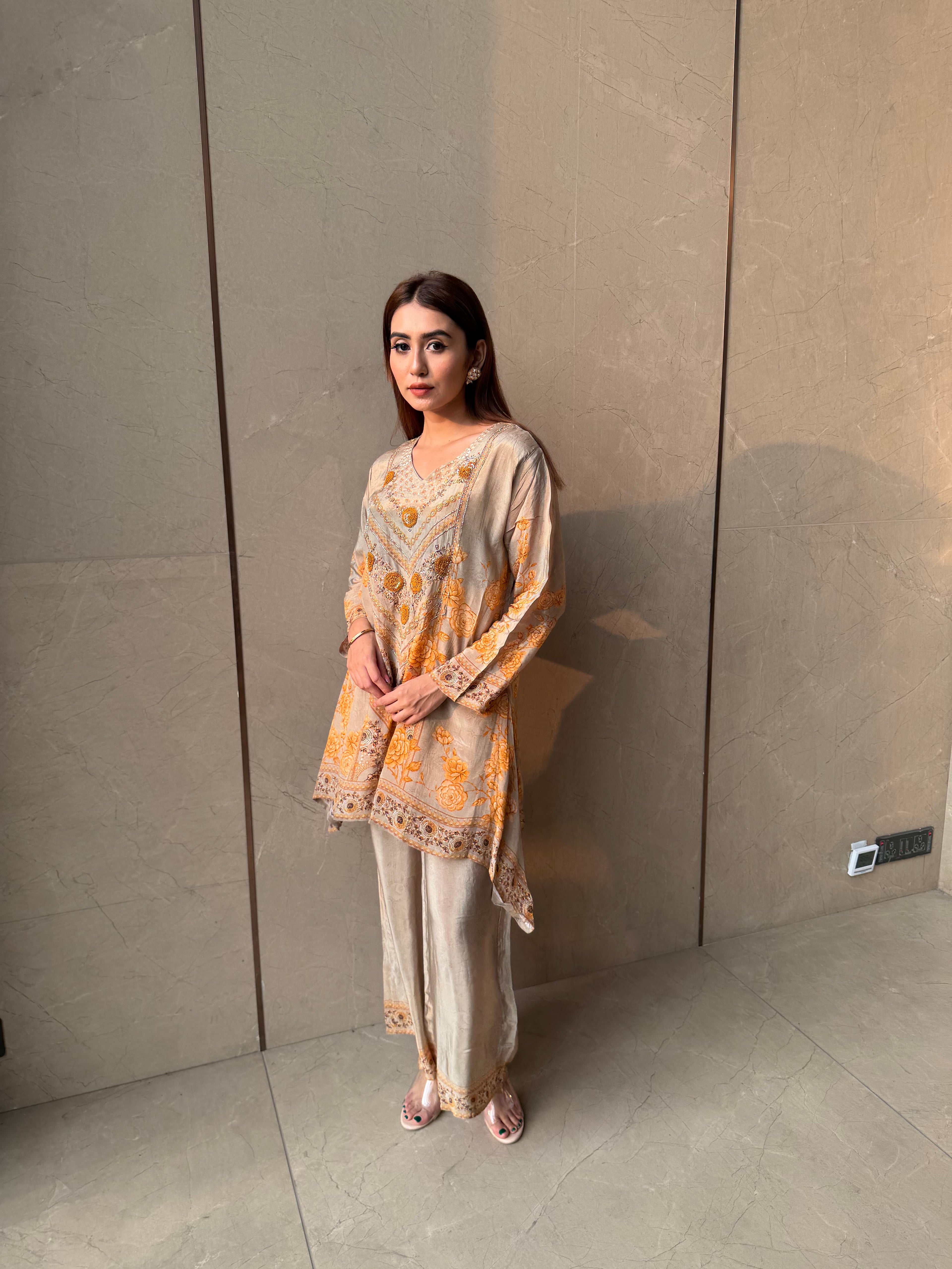 GOLDEN BLOOM CO-ORD