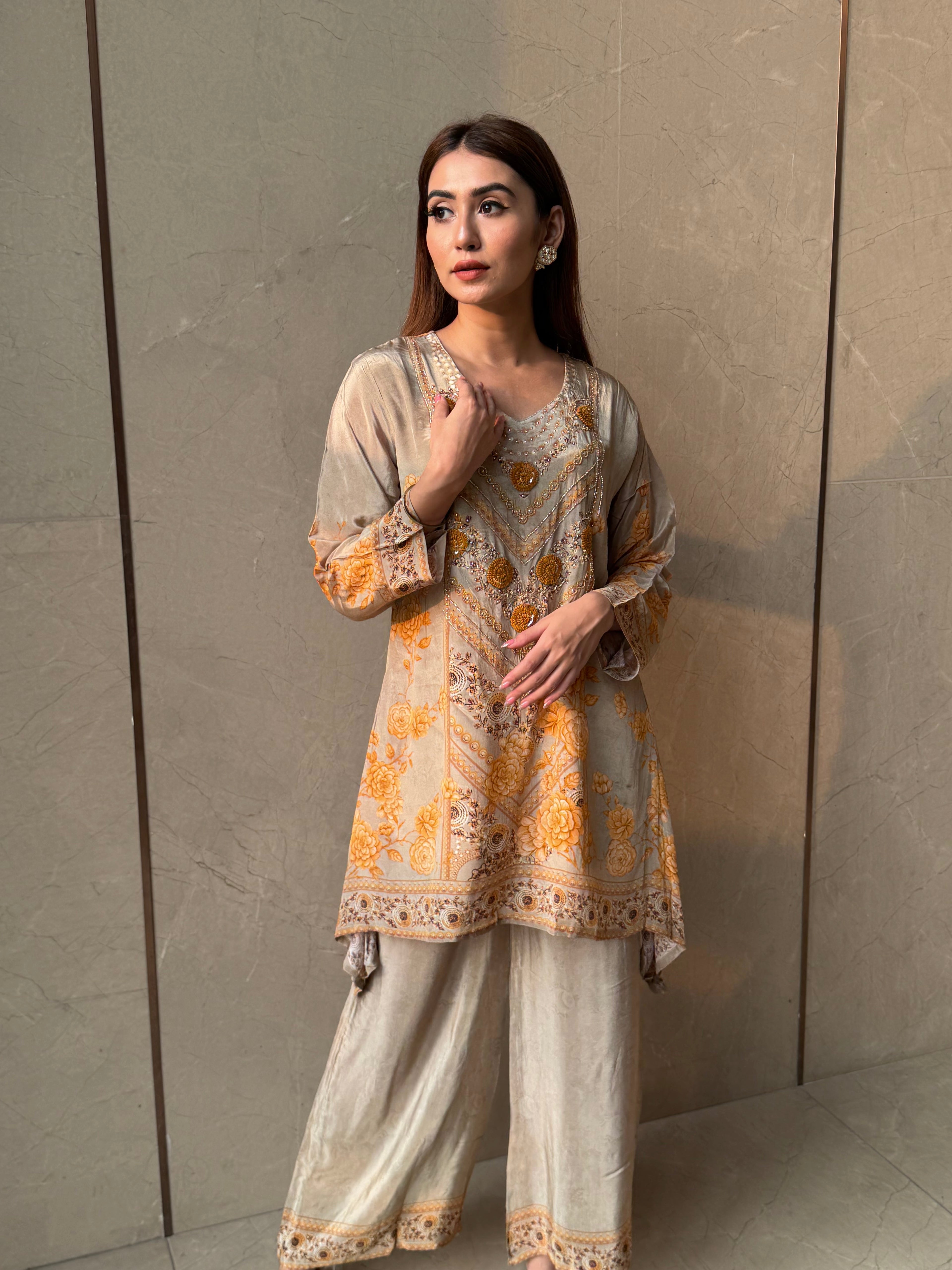 GOLDEN BLOOM CO-ORD
