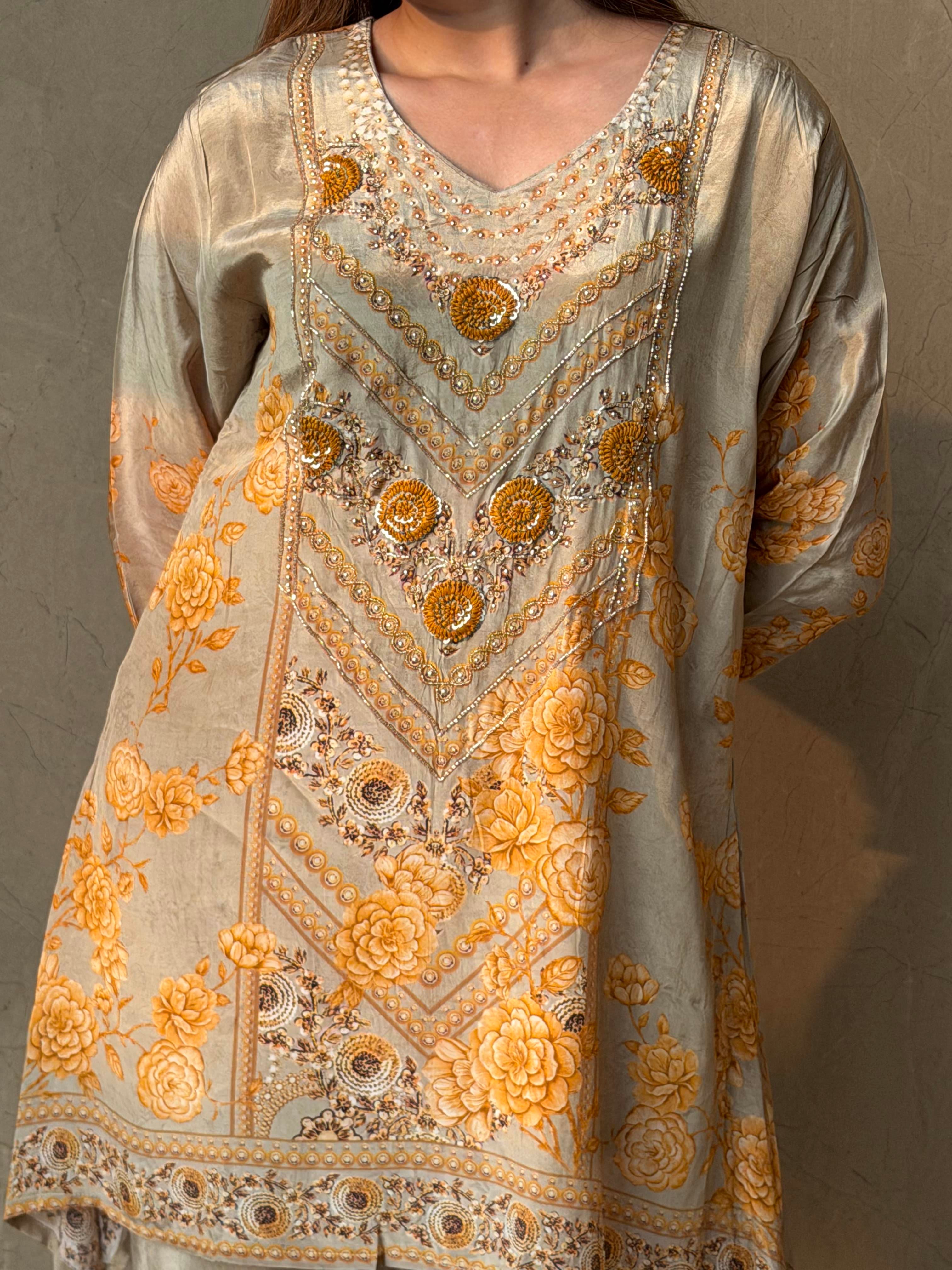 GOLDEN BLOOM CO-ORD