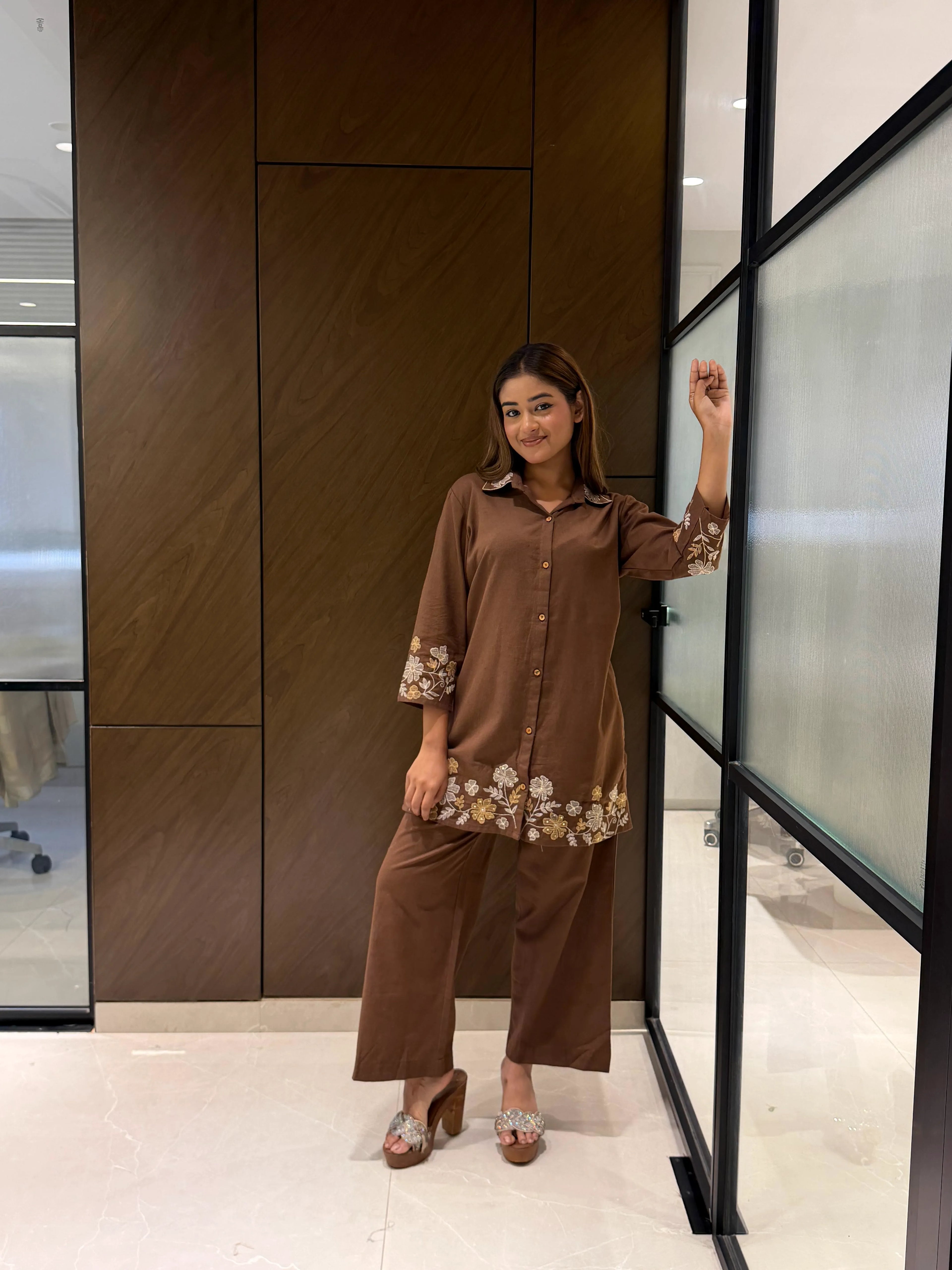 MOCHA MEADOW COORD SET