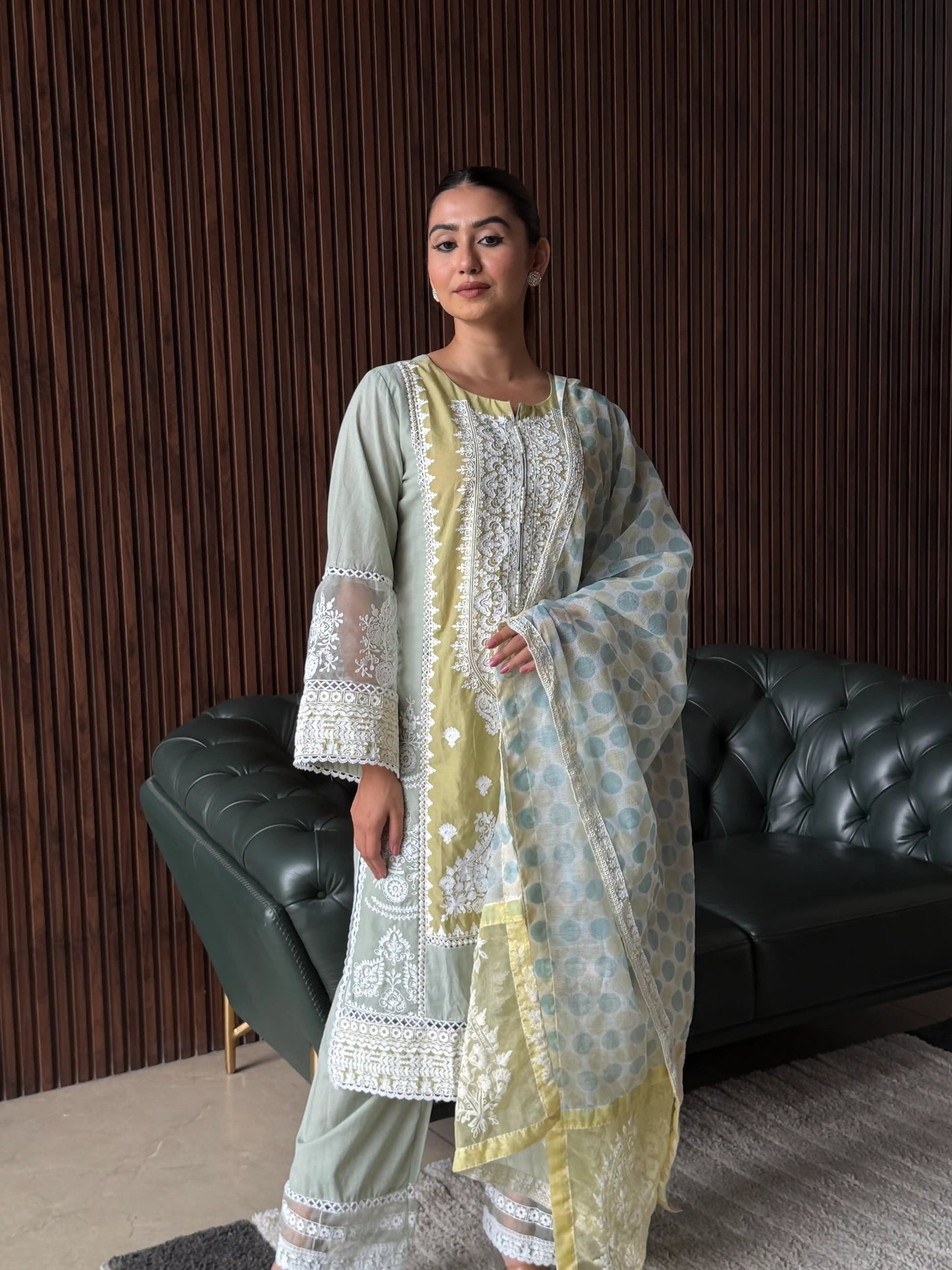 PASTEL KURTA SET WITH DUPATTA