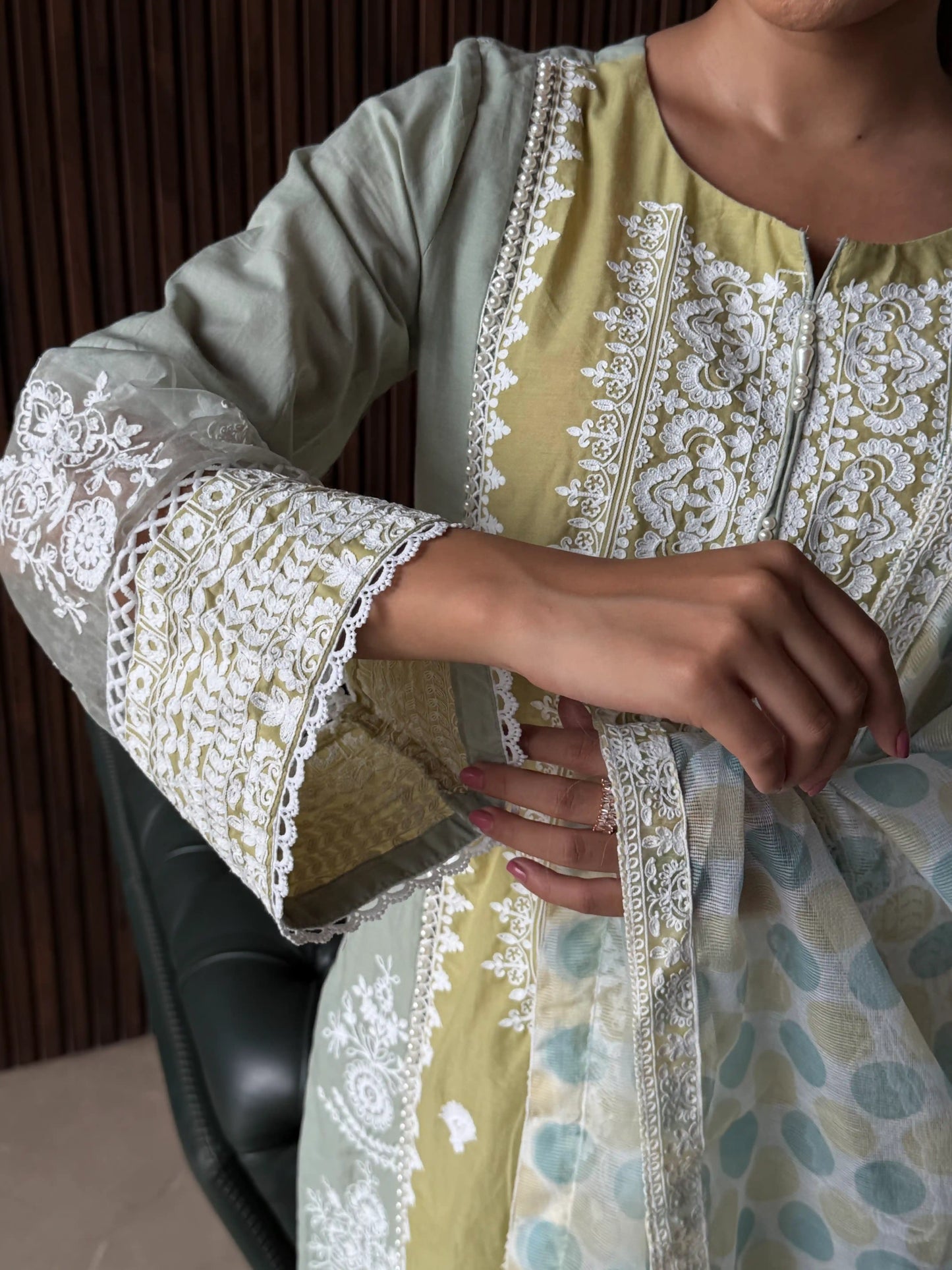 PASTEL KURTA SET WITH DUPATTA