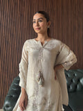IVORY GRACE EMBROIDERED SUIT SET