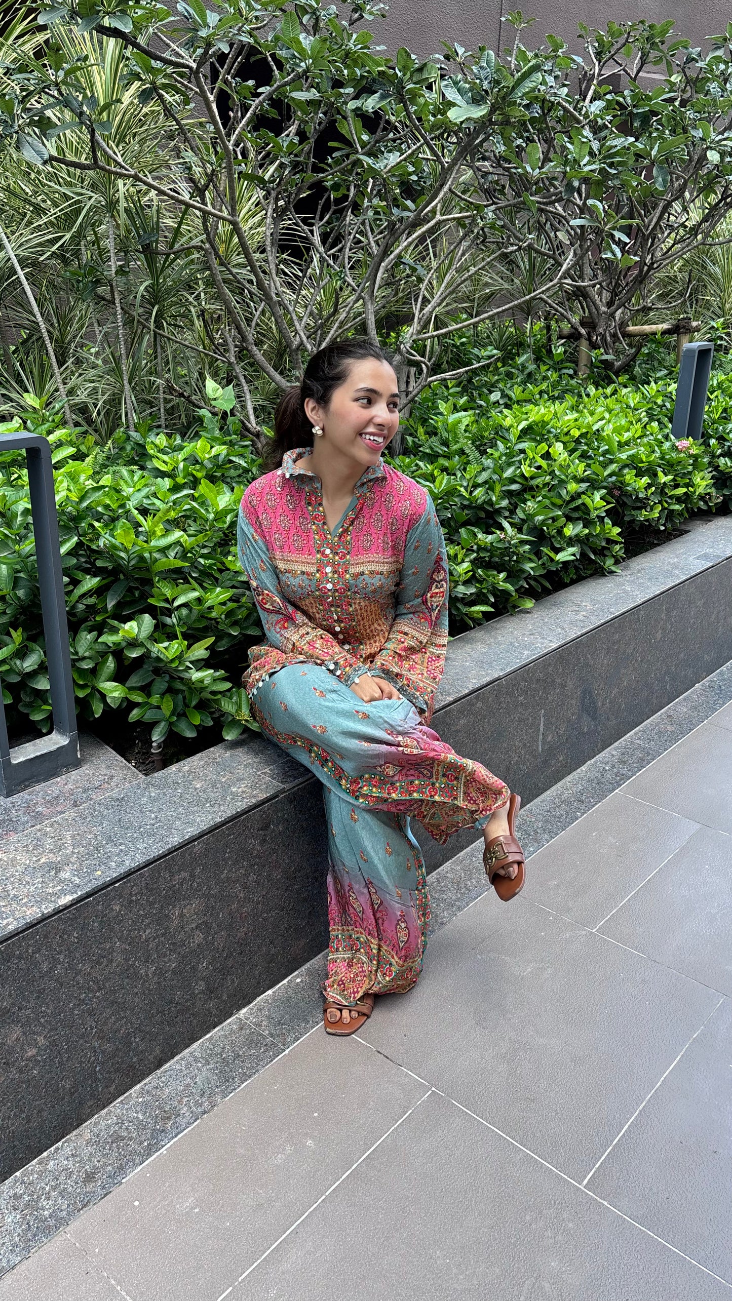 MULTICOLOUR SEQUIN COORD