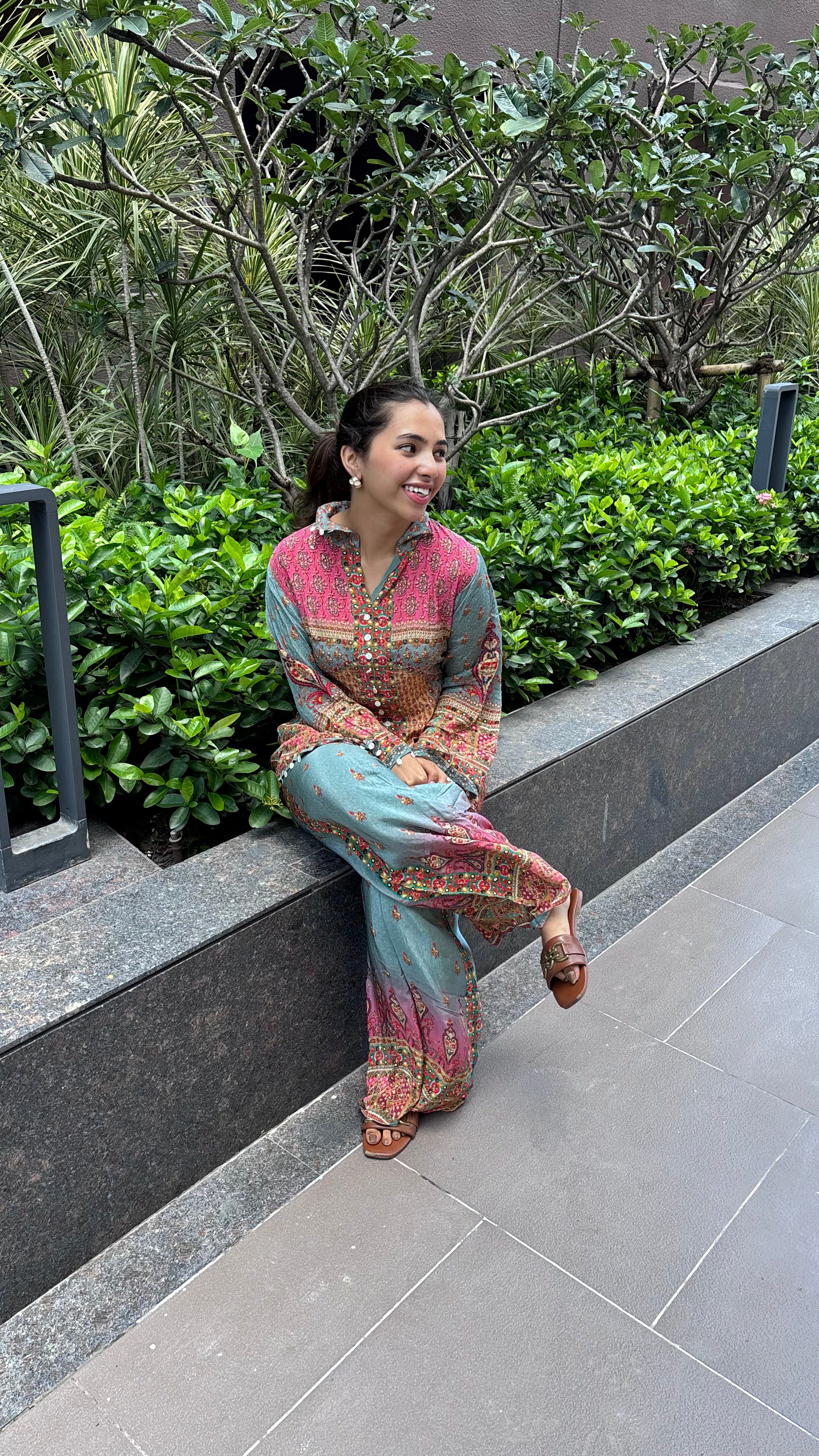 MULTICOLOUR SEQUIN COORD