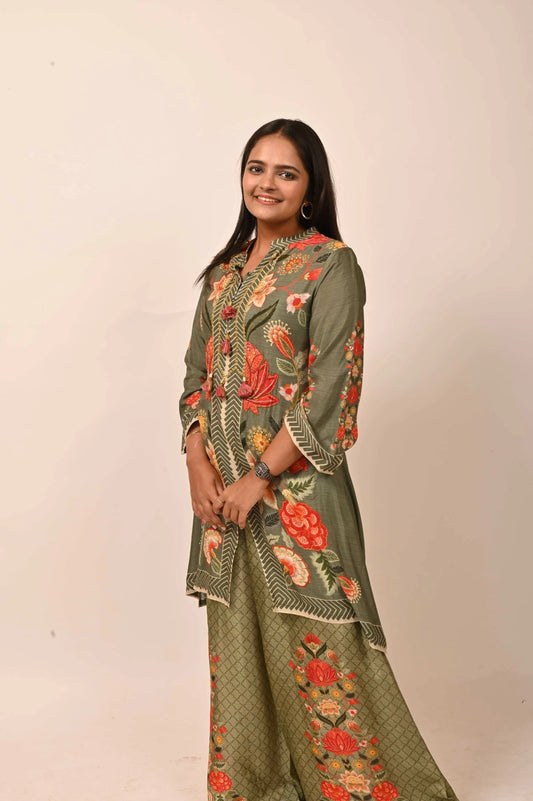 SPRING FLORAL-COORD SET