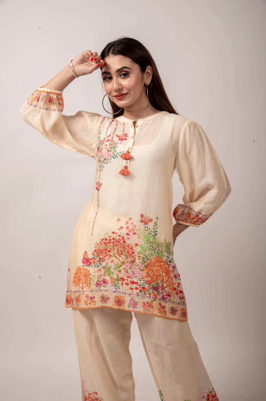 COLOURFUL FLORAL - COORD SET