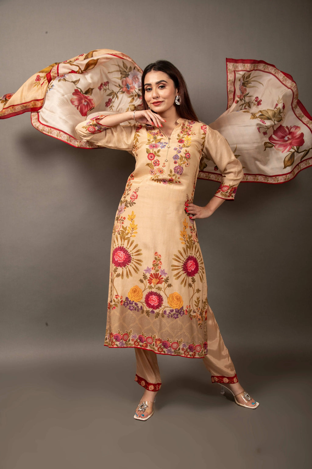 CULTURAL FUSION-SUIT SET